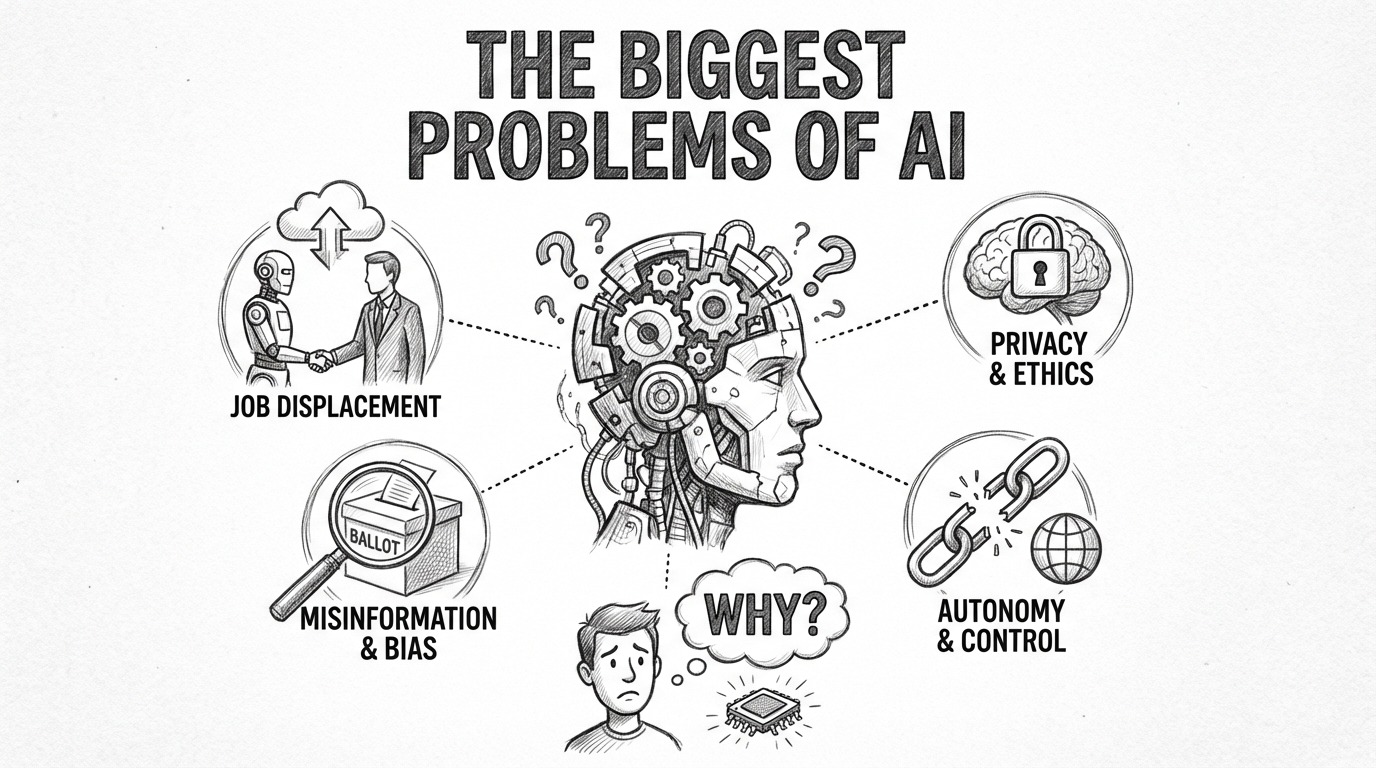 The biggest problems of AI (data and solutions)