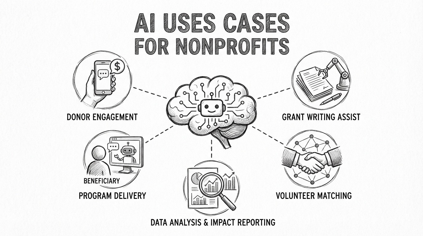 How nonprofits can use AI: +50 use cases